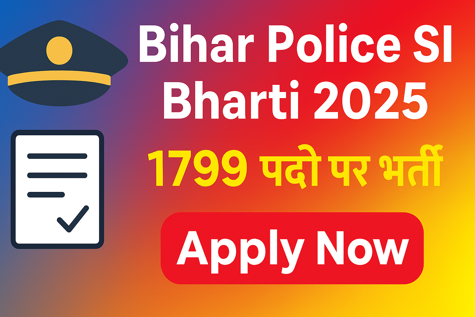 Bihar Police SI