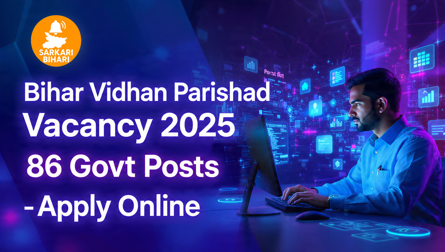 Bihar Vidhan Parishad Vacancy 2025