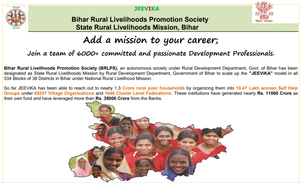 JEEViKA Admit Card 2025