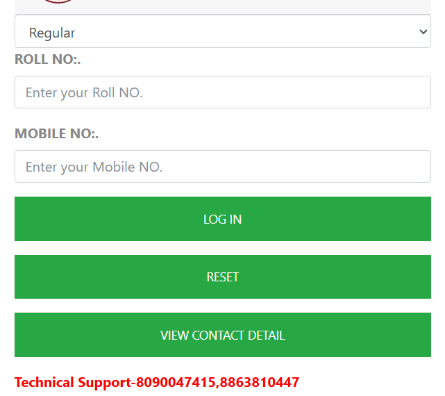 LNMU 4th Semester Exam Form 2023-27