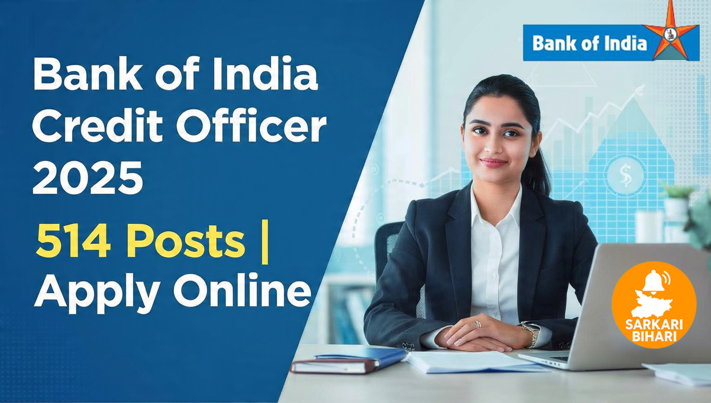 Bank of India Credit Officer