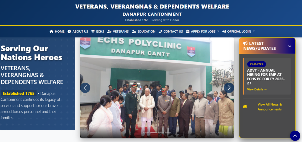 Danapur Cantt Vacancy 2026