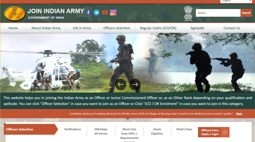 Indian Army Rally Recruitment Agniveer