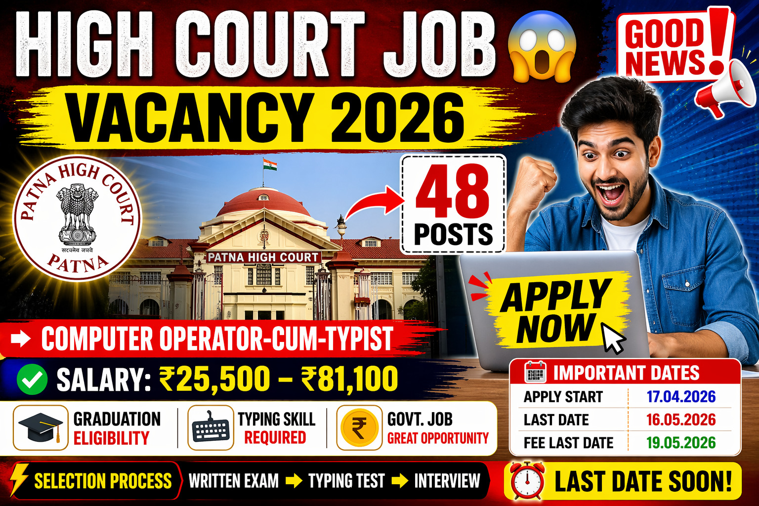 Patna High Court Computer Operator