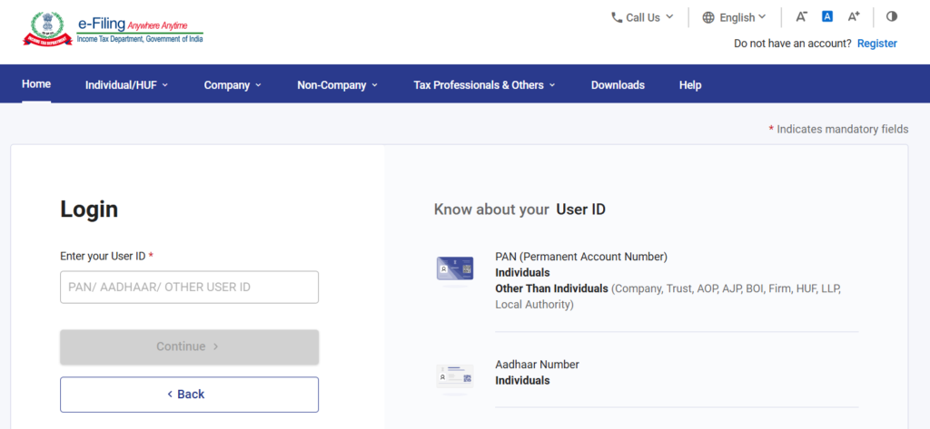 ITR-4 Filing 2026-27