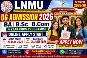 LNMU UG Admission 2026