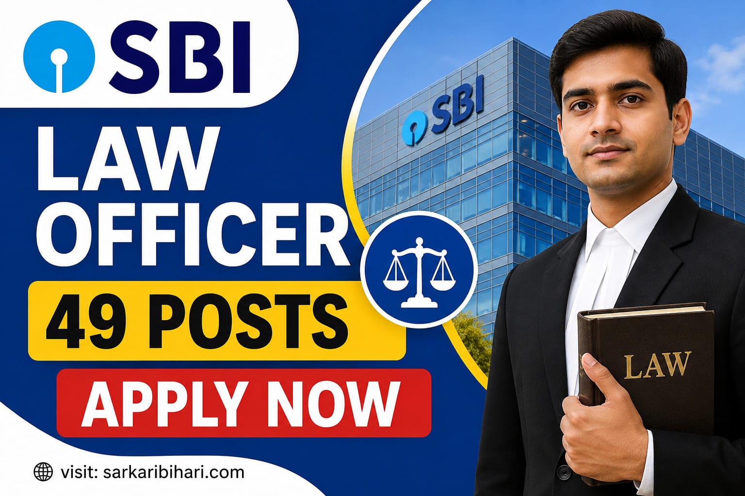 SBI Law Officer Recruitment 2026 SBI SCO Recruitment 2026 SBI Law Officer Vacancy 2026 SBI Assistant Manager Law Recruitment 2026 SBI Deputy Manager Law Recruitment 2026