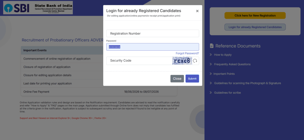 SBI PO Notification 2026
SBI PO 2026
SBI PO Vacancy 2026
SBI PO Apply Online
