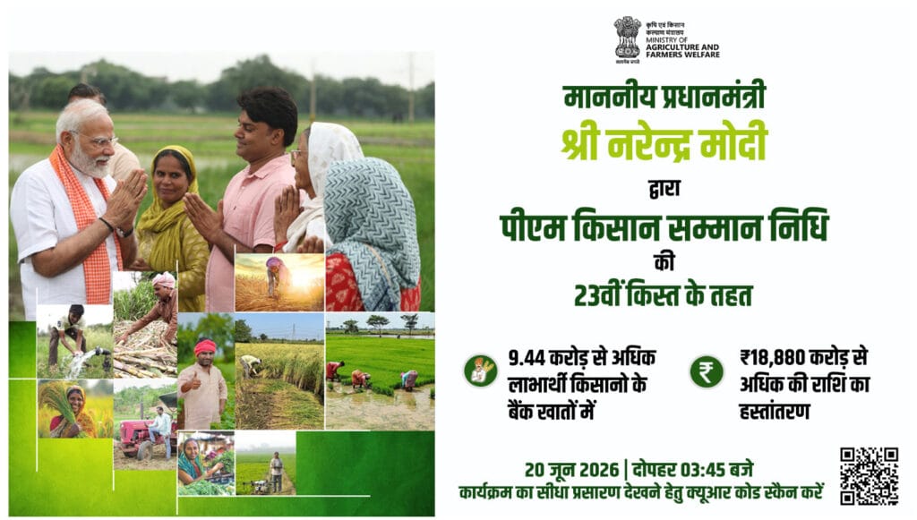PM Kisan 23rd Installment Today
PM Kisan 23rd Kist Date 2026
PM Kisan Beneficiary Status
PM Kisan Payment Status