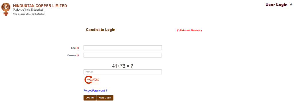 Hindustan Copper Limited Recruitment 2026