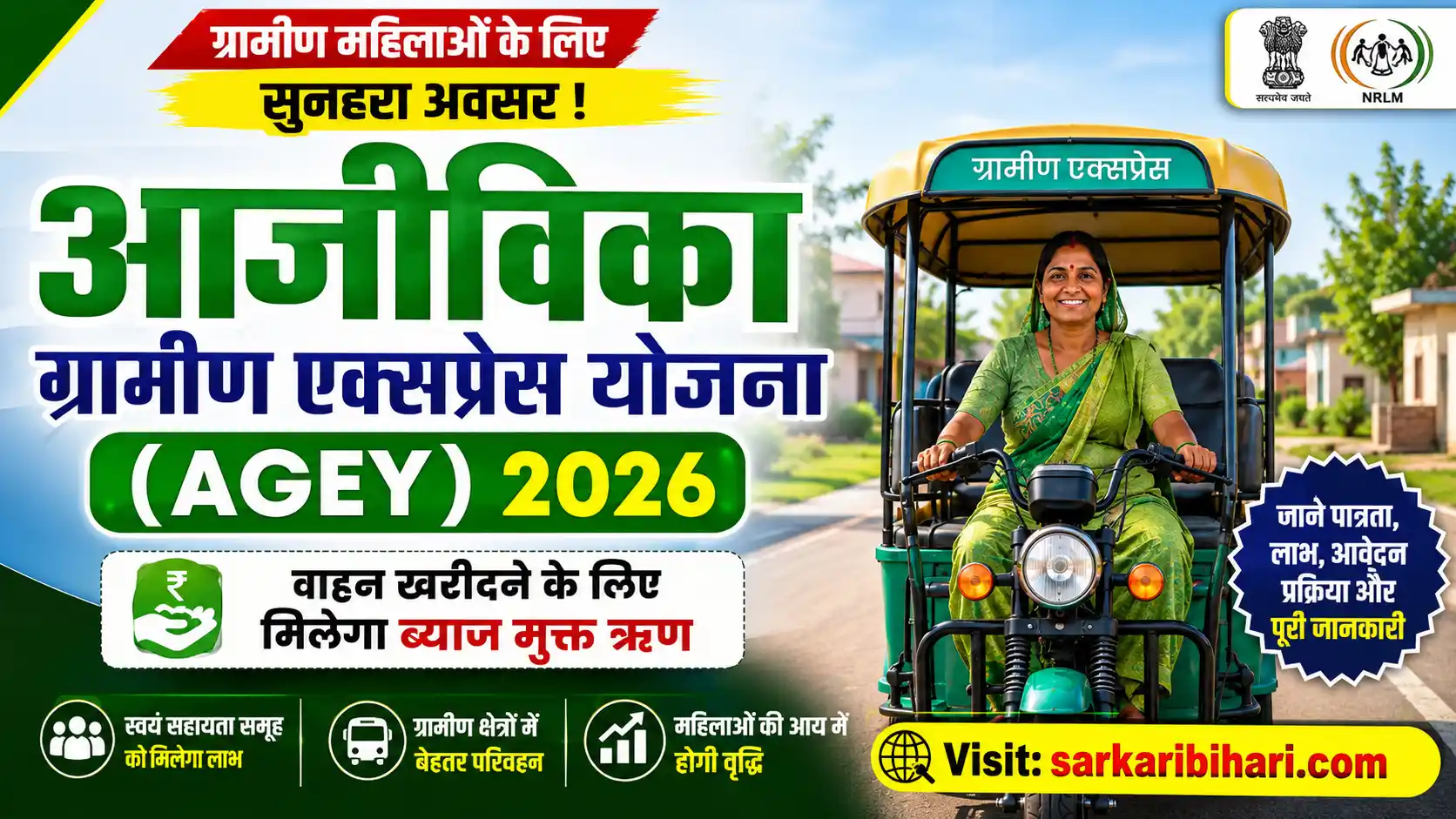 Aajeevika Gramin Express Yojana AGEY Scheme Aajeevika Gramin Express Yojana Bihar DAY NRLM AGEY