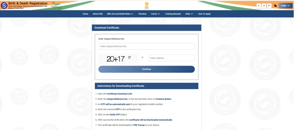 CRS Birth Certificate Bihar
Birth Certificate Bihar Online
Bihar Birth Certificate Download
जन्म प्रमाण पत्र बिहार
birth certificate