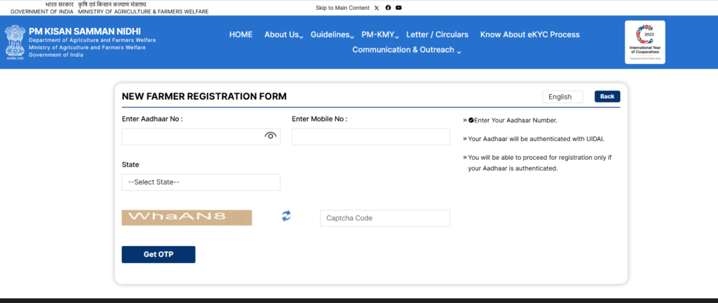 PM Kisan Registration 2026
PM Kisan Online Registration
PM Kisan Apply Online
PM Kisan New Farmer Registration
pm kisan