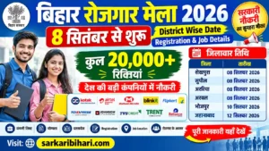 Bihar Rojgar Mela 2026 bihar rojgar mela 2026 registration Bihar Rojgar Setu Registration Bihar Job Fair 2026 Bihar Rojgar Setu Portal